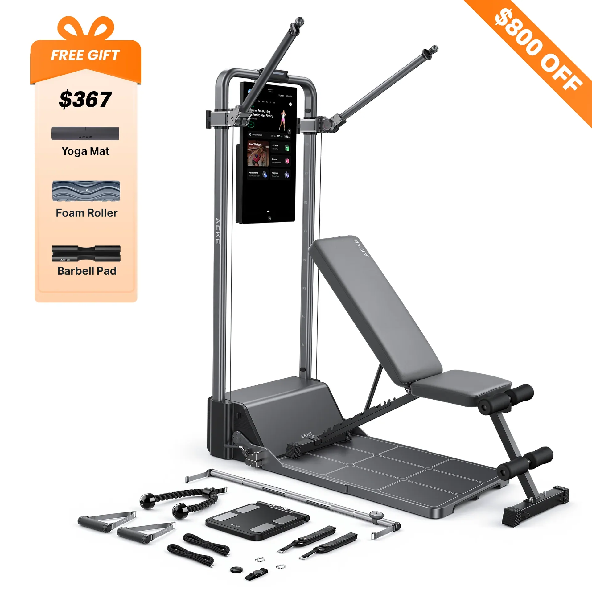 AEKE All-in-One Strength System S1 Pro